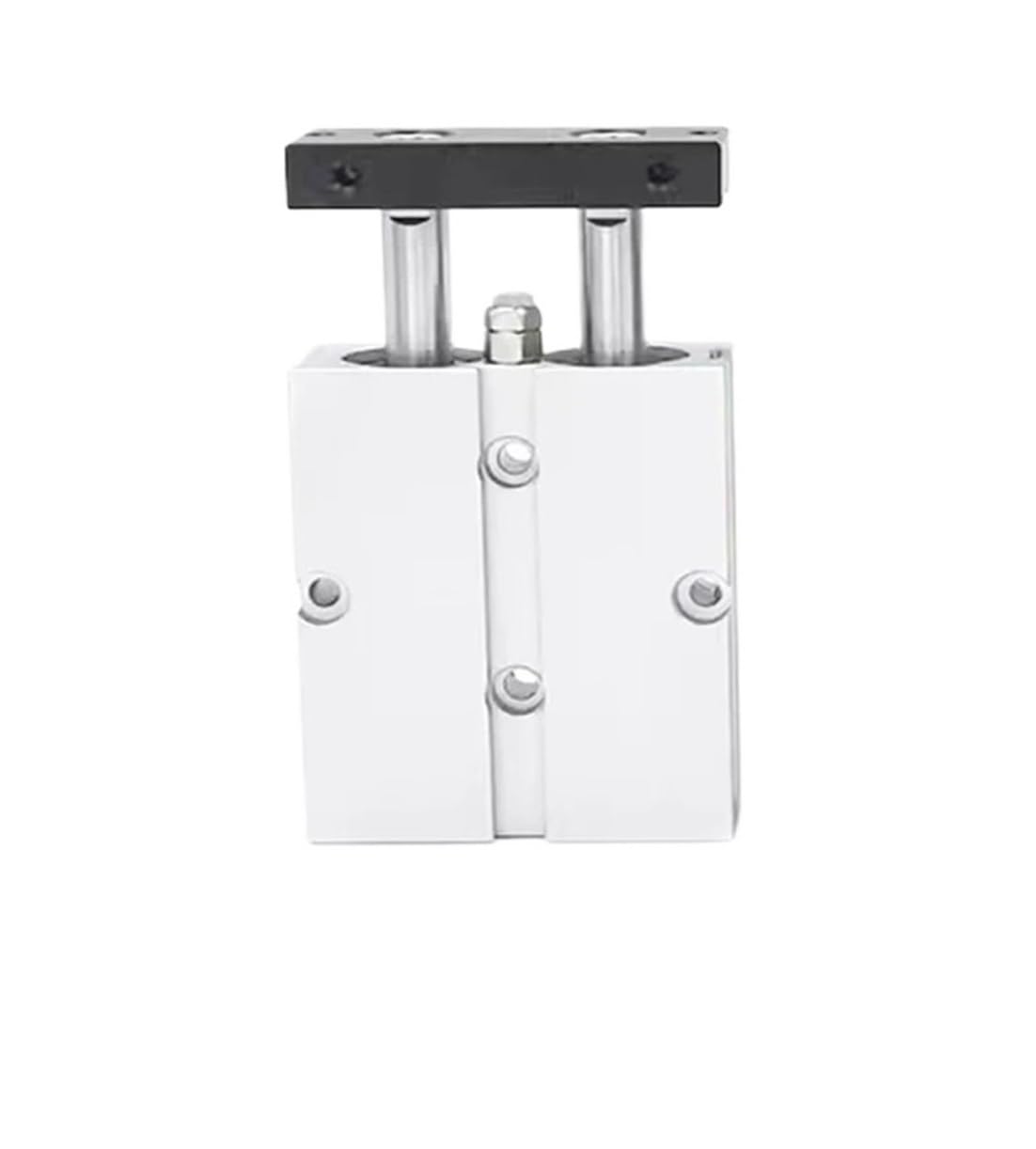 Cylindre pneumatique TN haute précision anti-rotation double tige aluminium TN20