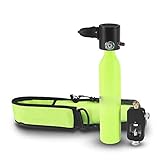 respiración autónoma en ingles La botella de [Usos múltiples can puede usarse más que solo para buceo superficial. Si ya tiene su unidad principal y está buscando un respaldo de emergencia de autorrescate, el equipo de buceo es una buena opción.