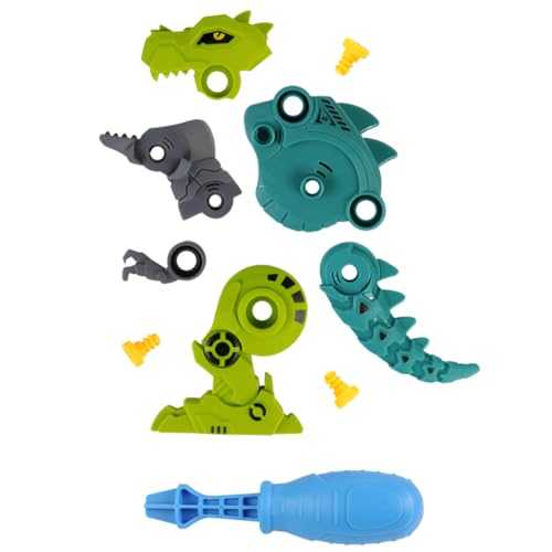 Dinossauro Brinquedo Dino Monta E Desmonta Com Ferramenta