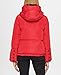 KARL LAGERFELD Paris Women's Short Puffer, HOODED RED, X-Small