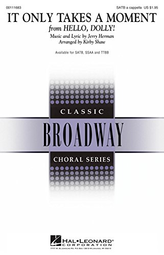 It Only Takes a Moment TTBB a cappella pour votre prochain concert