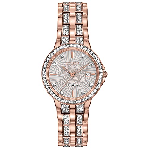 Citizen Eco-Drive Dress Crystal Watch EW2348-56A