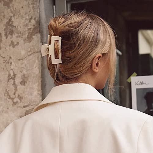 Claw Hair Clips Nonslip Large Claw Clip For Women Thin Hair, 90'S Strong Hold Hair Clips For Thick Hair Hair Clips For Women #TOP5