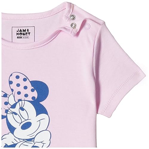 Image of Amazon Brand - Jam & Honey Baby-Boys and Girls 100% Soft & Pure Cotton Long Sleeve Tee with Jogger - Unisex Clothing Set