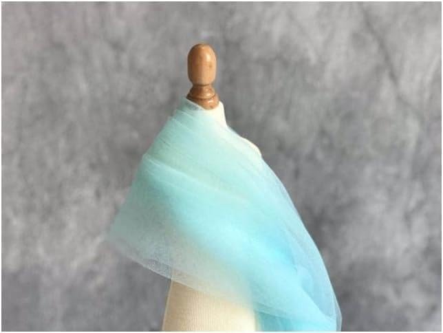 Tessuto in Tulle da Sposa Tessuto a Rete in Nylon Velo da Sposa Velo da Testa per Donna Velo da Sposa Semplice Velo da Spalla Semplice Velo da Testa