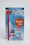 Zenbean Holiday Series Pumpkin Spice - Flavored Holiday Coffee, Medium Grind Infrared Roasted Arabica Coffee, Low Acid, with Rhodiola Rosea and L-Theanine, Makes 20 Servings, 12 Ounce Bag