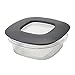 Rubbermaid Premier Food Storage Containers with Easy Find Lids, 16-Piece Set, Grey