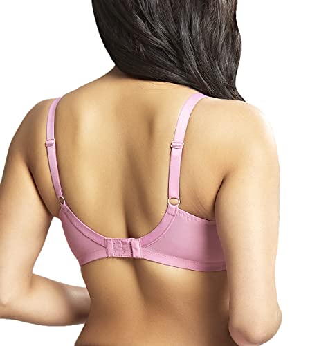 Image of Panache Tango Balcony Bra for Women - Wired, Non-Padded Full Cup Support with Leaf Embroidery