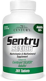 21st Century Sentry Senior Tablets, 265 Count