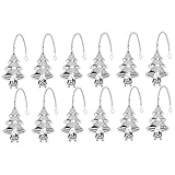 12 Pcs Tree Tea Leak Stainless Steel Tea Strainer Tea Infusers for Loose Tea Loose Leaf Tea Strainer Tea Steeper for Loose Tea Christmas Tea Infuser Tea Brewing Tool
