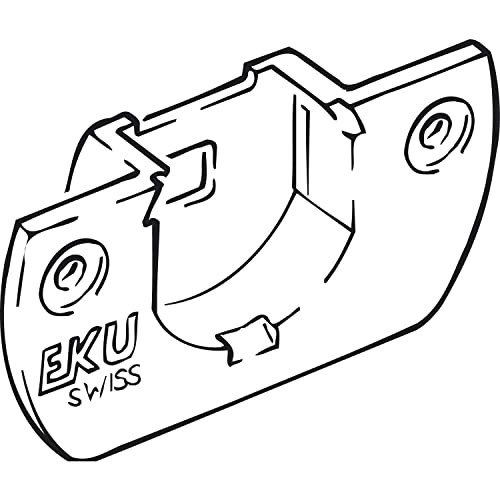 HAWA Clipo 15 SH Gehäuse für Schiebetüren-Laufwerk (Schiebetürbeschlag), Kunststoff anthrazit