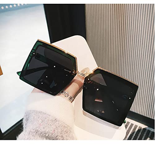 Sunglasses Womens Trendy Oversized Polarized UV Protection 2022 Fashion Big Square Sunglasses2