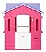 Little Tikes Cape Cottage Pretend Princess Playhousefor Kids, Indoor Outdoor, with Working Doors and Windows, for Toddlers Ages 2+ Years,Pink,Large
