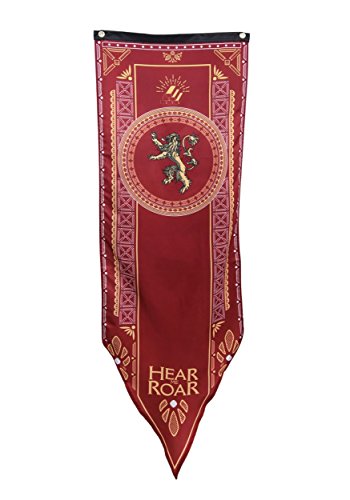 Preisvergleich Produktbild Game of Thrones Lannister Turnier-Banner von Calhoun Sportswear