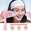 Silicone Face Scrubber - Skin Friendly Waterproof Face Cleaning Scrubber | Silicone Manual Facial Cleansing Brush for Face and Massage