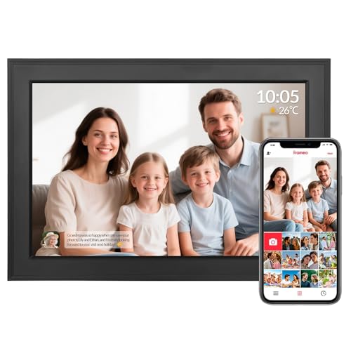 Bestrip Digital Photo Frame,10.1 Inch Frameo WiFi Electronic Picture Frame,1280x800 HD IPS Touch...