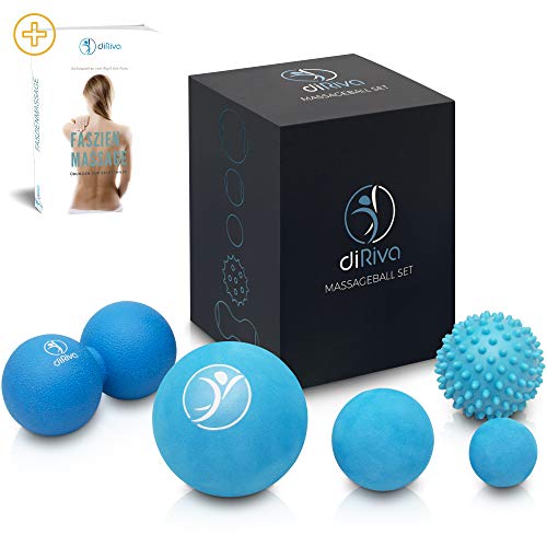 Preisvergleich Produktbild diRiva Premium Faszienball [5er Set]