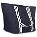Produktbild achilles Einkaufstasche zum Schultern, Shopper, große Strandtasche, Freizeittasche, blau, 75x32x46cm