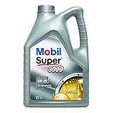 Mobil Super 3000 Formula F Olio motore completamente sintetico 5W-20-5 litri