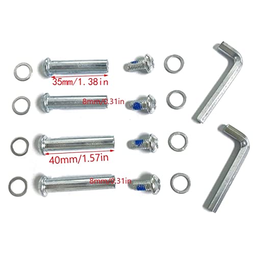 Image of LOTOWELZON 2pcs Luggage Suitcase Inline Skate Replacement Wheels 50mmx18mm