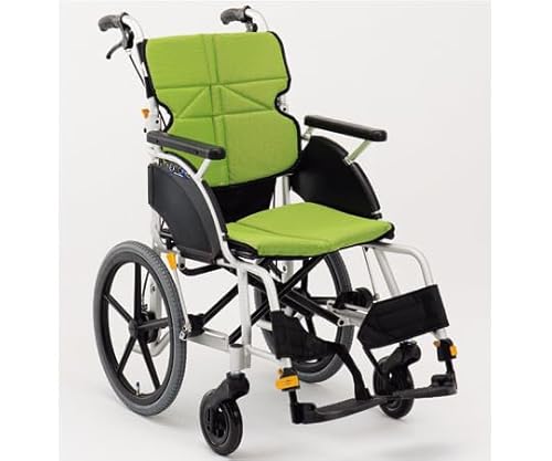 松永製作所 車椅子・介護用品 ネクストコア・ グラン 介助型車いす エアータイヤ仕様 ライトグリーン NEXT-22B F-3