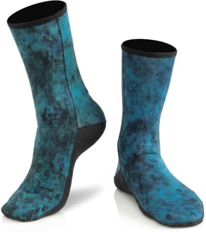 Cressi ANTI-SLIP NEOPRENE SOCKS, Neoprene Snorkeling Diving No-Slip Adult Socks - Cressi: Italian Quality Since 1946