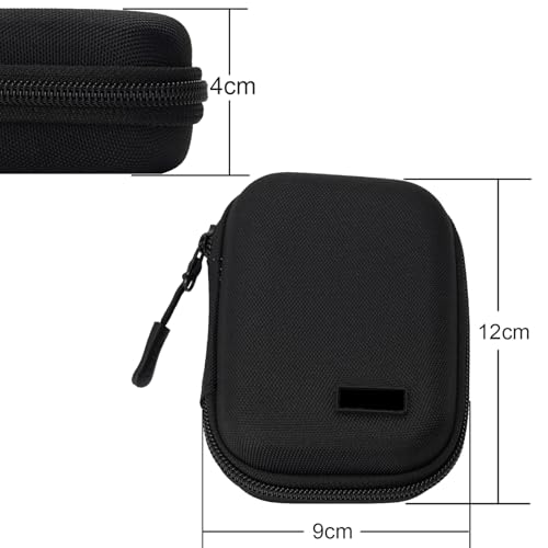 FLYAMAPIRIT Mini Reise Aufbewahrungstasche Organizer für elektronisches Zubehör für USB-Kabel, SD-Karten, Smartphone-Ladegerät Reißverschluss usw.