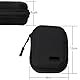 FLYAMAPIRIT Mini Reise Aufbewahrungstasche Organizer für elektronisches Zubehör für USB-Kabel, SD-Karten, Smartphone-Ladegerät Reißverschluss usw.