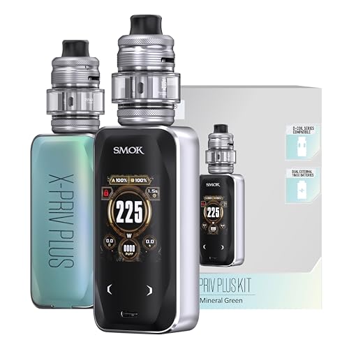 SMOK X-Priv Plus Kit 225W Doppia 18650 (non inclusa) Schermo