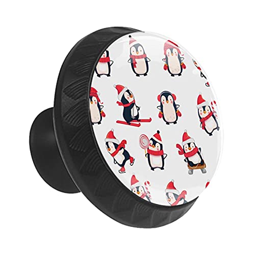 Boutons de tiroir pingouin ronds pour sécuriser un meuble bébé - 3