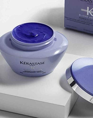 KérastaseHaarmaske für trockenes und blondiertes Haar, Gegen Gelbstich, Mit Hyaluron und Neutralisatoren, Masque Ultra… – Bild 5