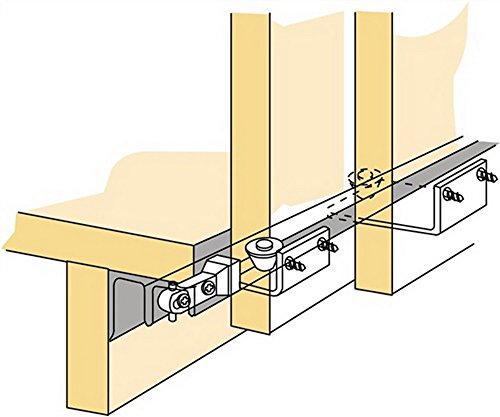 Preisvergleich Produktbild Schiebetürbeschlag Top Line STB 11 / 045081 3-türig