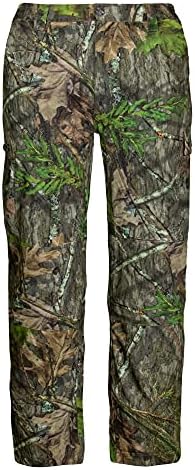 Mossy Oak Camo Lightweight Hunting Pants for Men Camouflage Clothing, X-Large, Obsession