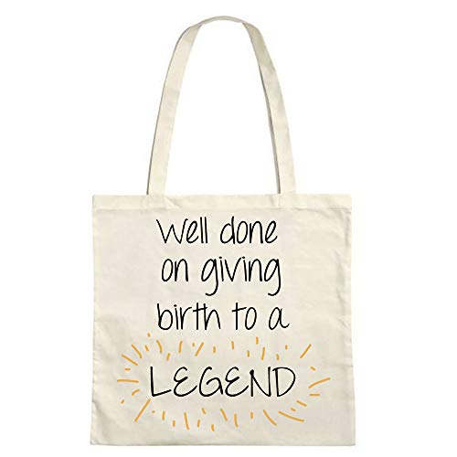 Birth to a Legend - Bolsa de la compra reutilizable (410 x 485 mm, 10 L)