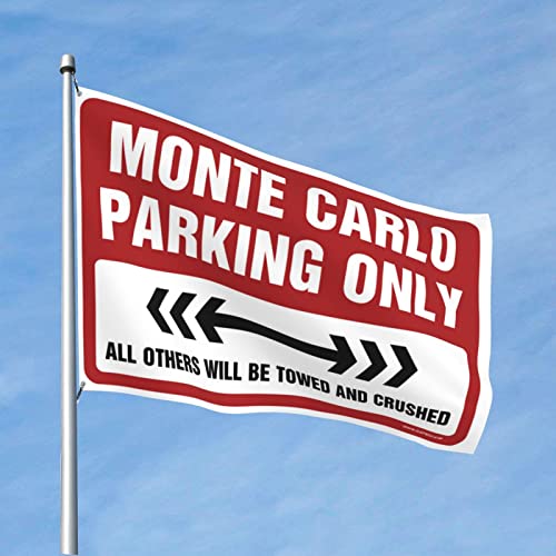 Bandera vintage Beer Decor Monte Carlo de 152x244 cm como regalo original para pisos de hombres