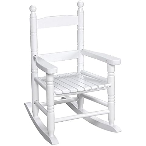 Gift Mark Child's Rocking Chair - White Cover