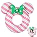 Minnie Anello di Nuoto, Mickey Minnie Gonfiabile Donut Salvagente Anello di Nuoto del Piscina Galleggiante Minnie Gonfiabili Cuscino Galleggiante per Piscina e Ggiochi D'acqua