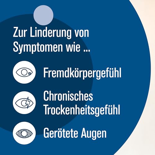 HYLO GEL Augentropfen bei trockenen Augen, langanhaltend, mit Hyaluronsäure, Doppelpackung 2x10 ml