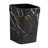 Poubelle à double couche : cette poubelle carrée a la taille parfaite pour l'intérieur des armoires, sous les comptoirs, sous les éviers et autres petits espaces.