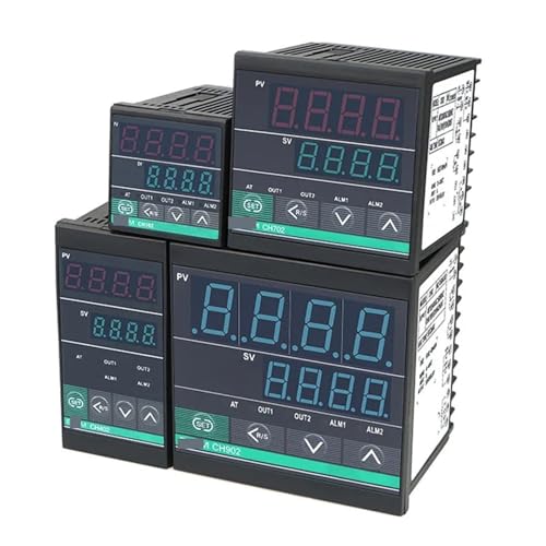 Thermostat numérique LCD double sortie relais SSR CH102 pour contrôle précis