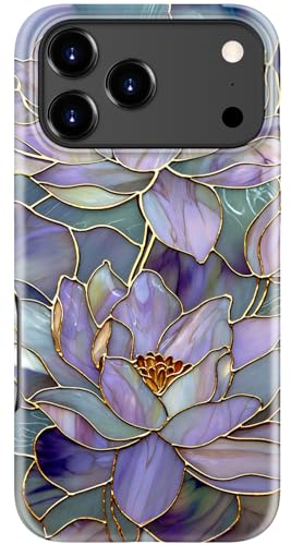 DEENAKIN Cute Case for iPhone 17 Pro/iPhone 18 Pro, Preppy Floral Design