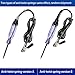 Test Light Automotive,Circuit Tester 6V-12V-24V,ABS Handle Material,Long Steel Probe Coating PU and Alligator Clip, for Continuity Voltage, for Sedan, SUV, RV, Truck (Black,1-Pack)