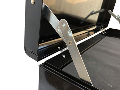 Workington Portable Metal Tool Chest With 9 Drawers, 24" 9-Drawer Tool Chest Cabinet With Ball Bearing Drawer Slides, Steel Tool Storage Box Organizer 4006 Black #TOP7