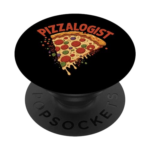 Pizzalogist - Funny Pizza Maker - Fast Food Critic PopSockets PopGrip Interchangeable Pizzalogist - Funny Pizza Maker - Fast Food Critic PopSockets PopGrip Interchangeable