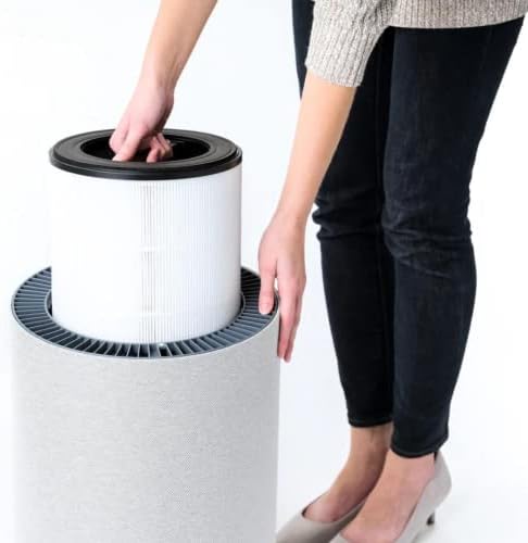 ORANSI HEPA Filter Replacement for Mod Jr. Air Purifier with Blue Handle, HEPA Filter Media and Activated Carbon Filter Layer, Filter Efficiency: 99.97%+, Filter Life Up To 12 Months