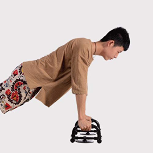 Wakauto 1 par de ventosas práticas e duráveis com suporte para flexão e suporte push-up com armação