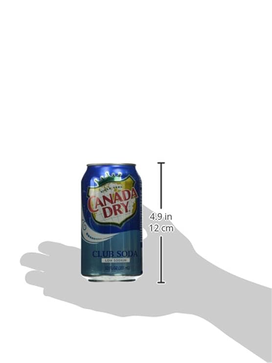 صودا كندا دراي كلوب ، صوديوم منخفض ، 6pk ، 12 أونصة