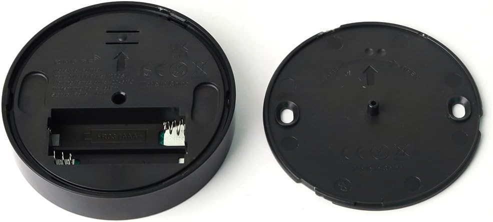 Zadní view of MiBOXER FUT087 remote showing battery compartment