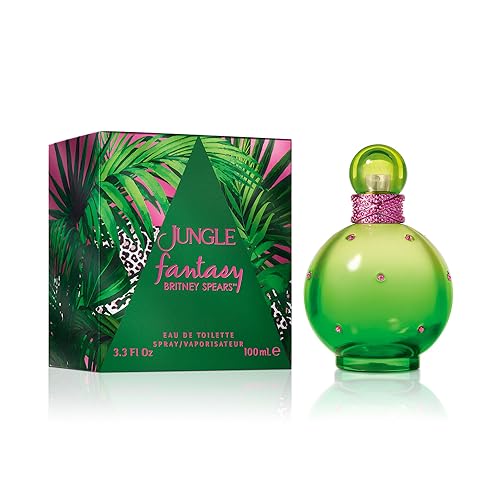BRITNEY SPEARS Jungle Fantasy, Eau de Toilette Spray Vaporisateur, Parfum pour Femme, Senteur Florale et Gourmande