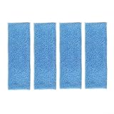 Paquete de 4 almohadillas de repuesto para fregona P11, juego de paños de limpieza de fibra superfina para aspiradora robot, almohadillas reutilizables de alta absorción para protección del suelo